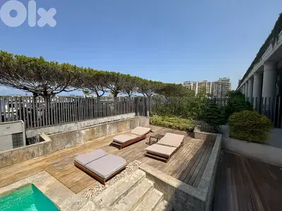 Loft/apartment sale Waterfront شقة مع تراس للبيع مارينا ضبية MQFS2865