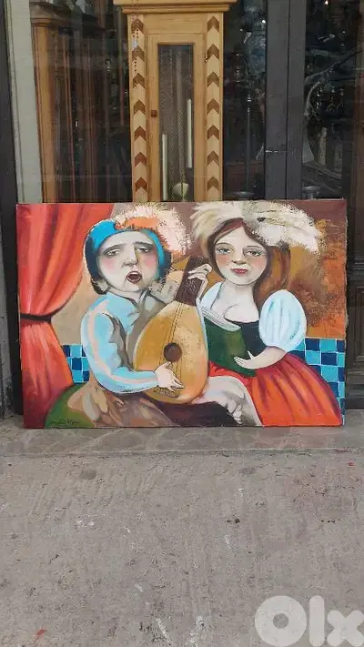 لوحة رسم زيتي روسيّة