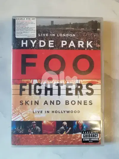 Foo Fighters – 2 concerts on 2 DVDs box set  Live in London Live in Ho