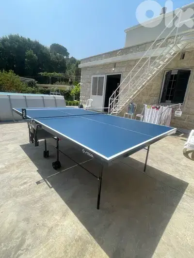 Stiga Action Roller Indoor Table Tennis Ping Pong With Rackets