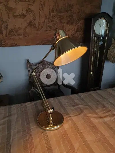 english brass desk lamp