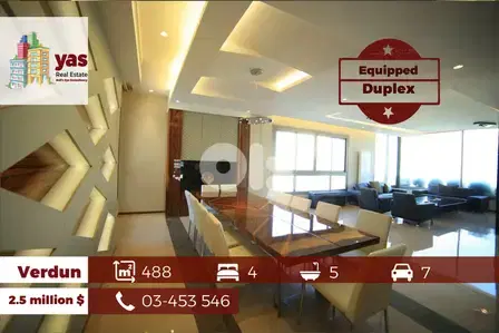 Verdun 488m2 | Duplex | Ultra prime Location | Luxury | PA