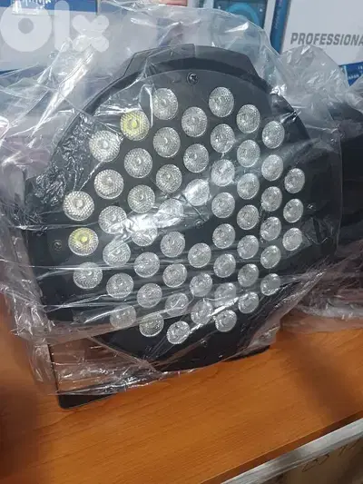 par led rgbw 54x3w