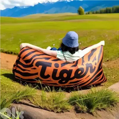 Wild Comfort Tiger Inflatable Lounger