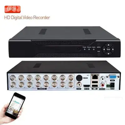 DIGITAL VIDEO RECORDER FOR CCTV CAMERAS 16 CHANNELS - HDMI TCP - 5MP
