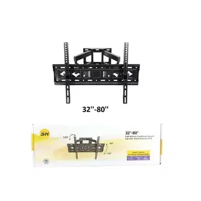 TV WALL MOUNT 32″-80″ FULL MOTION - SH-80 - ستاند حيط