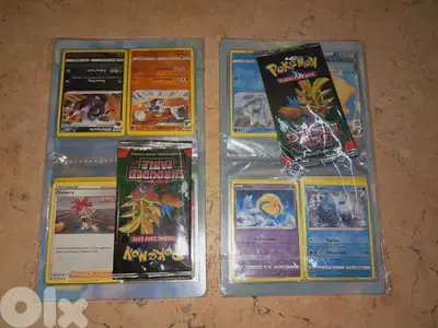 Pokemon cards album + cards