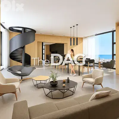 Saifi 350 SQM Duplex for Rent Seaview Brand New - دوبلكس للإيجار