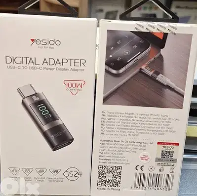 YESIDO DIGITAL ADAPTER USB-C TO USB-C