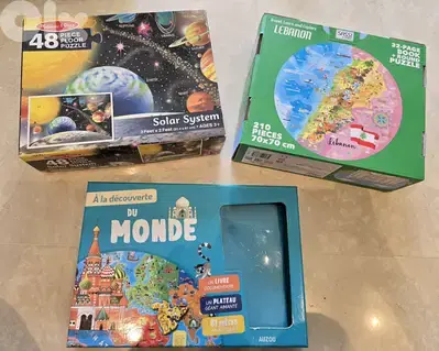 3 educational puzzles