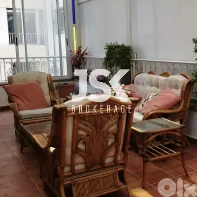L18984 - Penthouse With Terraces For Rent in Manara, Ras Beirut