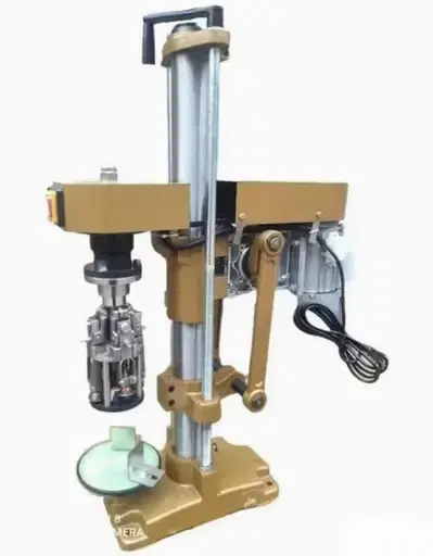 Semi Automated Capping Machine آلة غلق الزجاجات شبه الأوتوماتيكية