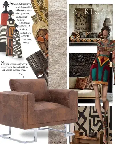 side sofa leather brown