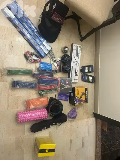 bands, foam roller ,mini band,pull up,slide