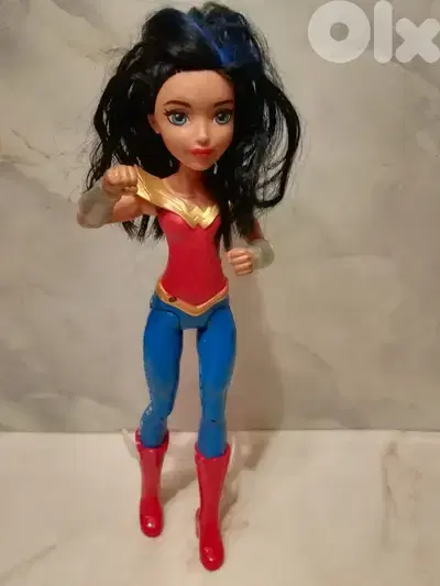 DC universe Wonder woman plastic figurine by Mattel 31cm