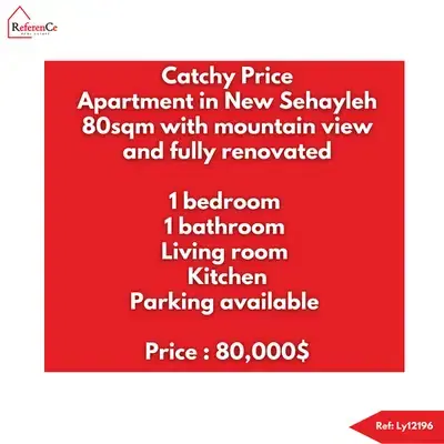 Catchy price apartment in New Sehayleh  شقة بسعر جذاب في نيو سهيلة