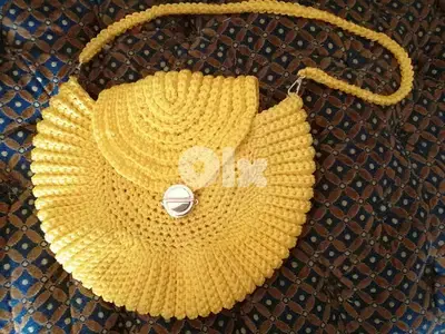 handmade crochet handbag