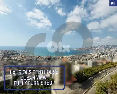 luxurious penthouse, sea view,sahel alma/ساحل علما  REF#KI125495