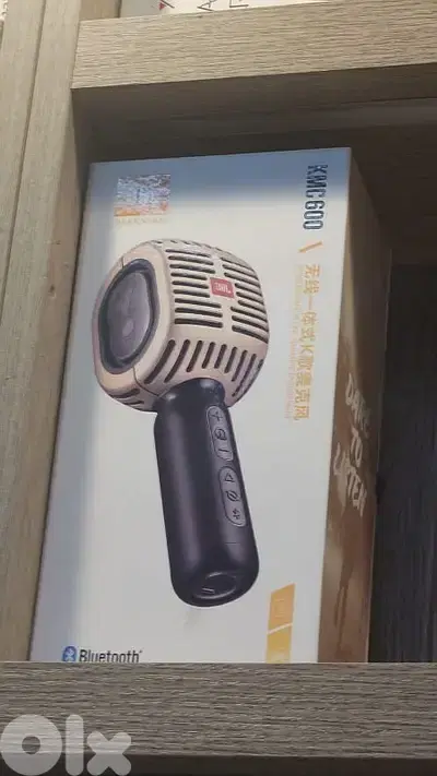 Jbl kMC 600 wireless Karaoke Microphone gold