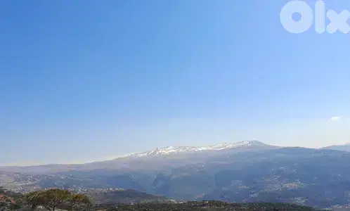 1400 SQM Land in Dhour Choueir Overlooking the Mountains and the Ocean