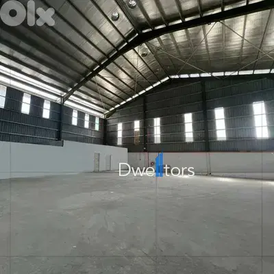Hangar for rent in Zouk - 2500 SQM - 10.0 M Height