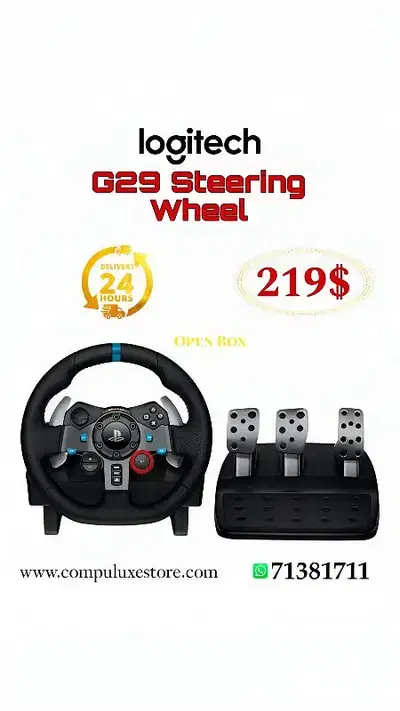 Logitech G29 Steering Wheel