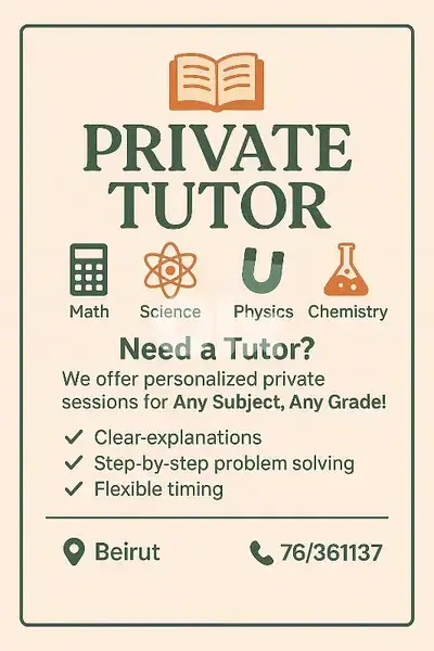 Private Teacher or online