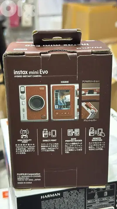 FujiFilm Instax Mini Evo Brown