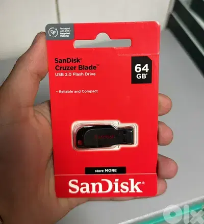 Sandisk cruzer blade 2.0 flash drive 64gb Great & Last offer