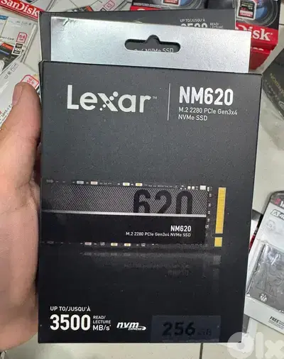 Lexar 256gb ssd NM620