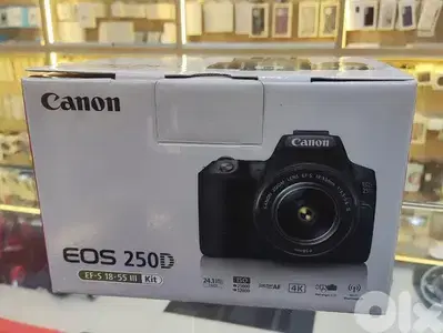 Canon Camera EOS 250D EF-S 18-55 III  IS STM Kit Great & Last offer