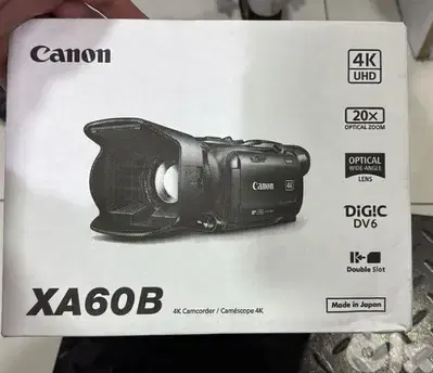 Canon 4k Camcorder XA60B