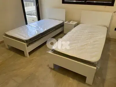 تختين مفرد مع فرش جديدة من المعمل بافضل الاسعار