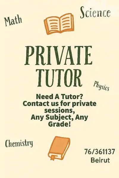 Leçon particulière (on site/online) agenda private tutor teacher