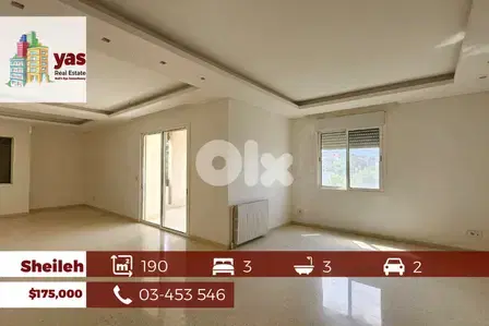 Sheileh 190m2 | Mint Condition | Panoramic View | Quiet Street | TO
