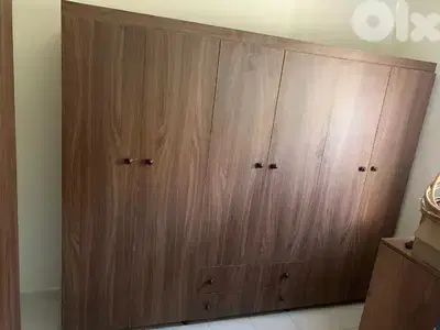 خزانة ست درف عرض 240 سم ملبسة بالكامل من برا وجوا