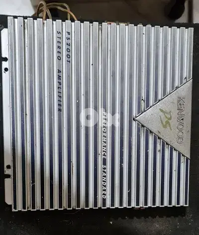 Car Amplifier + Subwoofer