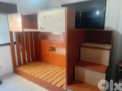 تختين فوف بعض بعض مع درج جاورير لا غراض متين تختين فوف بعض بعض مع درج جاورير لا غراض متين