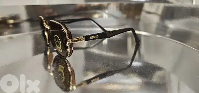 Ray Ban Scuderia Ferrari Edition Brown & Gold Luxury Sunglasses w Box