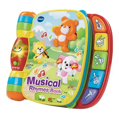 Vtech musical rhymes book