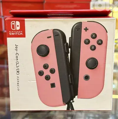 Nintendo Joy-con pastel pink