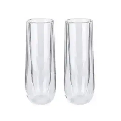 Ernesto Double-Walled Glass 150 ml Set Of 2 Pcs - كوب مزدوج الجدار طقم