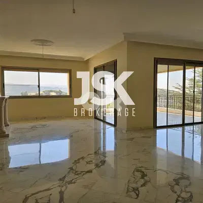 L19179 - Spacious Apartment With Terrace For Rent in Baabdat