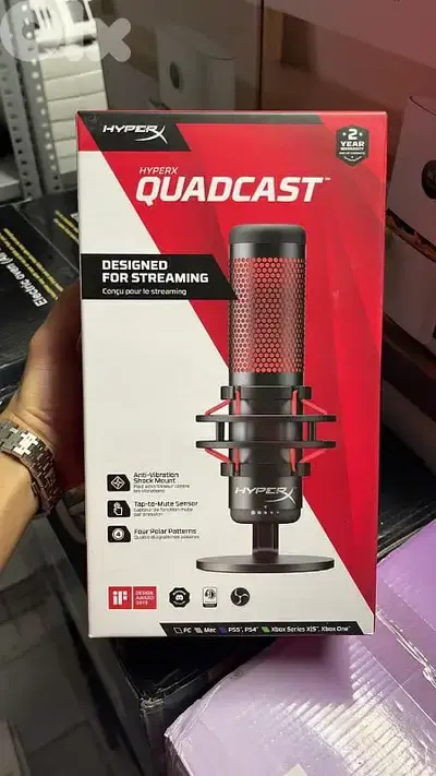 Hyperx Quadcast designed for streaming