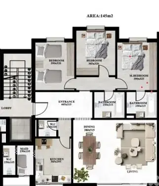 Luxurious Apartment for Sale in Hazmieh.