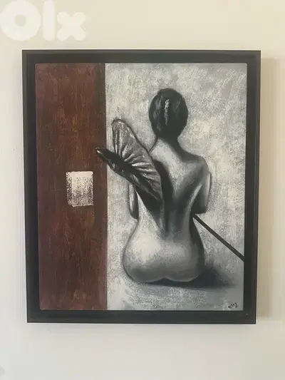 Set of Two Artworks – Figurative Paintings
