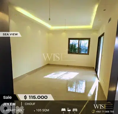 105 SQM Apartment for SALE in Jiyeh – Shouf!
