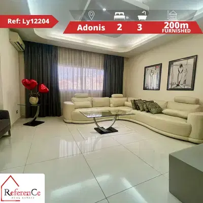 Furnished apartment in Adonis for sale شقة مفروشة للبيع في أدونيس