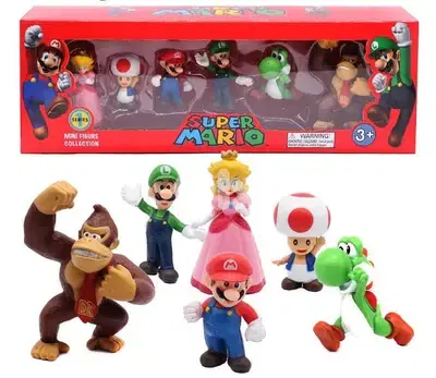 Super mario figures