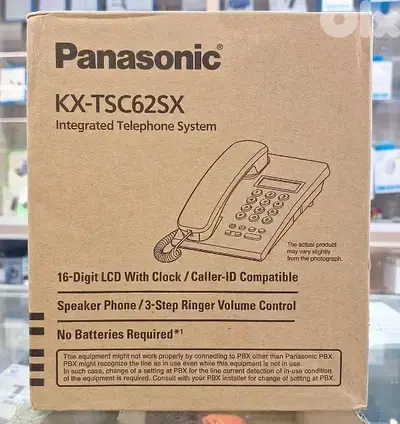 PANASONIC INTEGRATED TELEPHONE SYSTEM KX-TSC62SX PANASONIC INTEGRATED TELEPHONE SYSTEM KX-TSC62SX